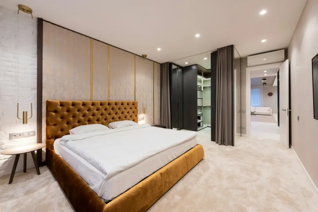O que você pode usar em lugar do guarda-roupa no quarto?