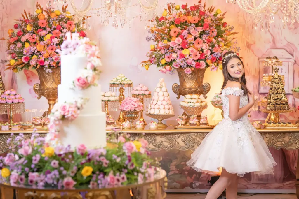 Quais são as cores de vestido ideais para uma festa de 15 anos?