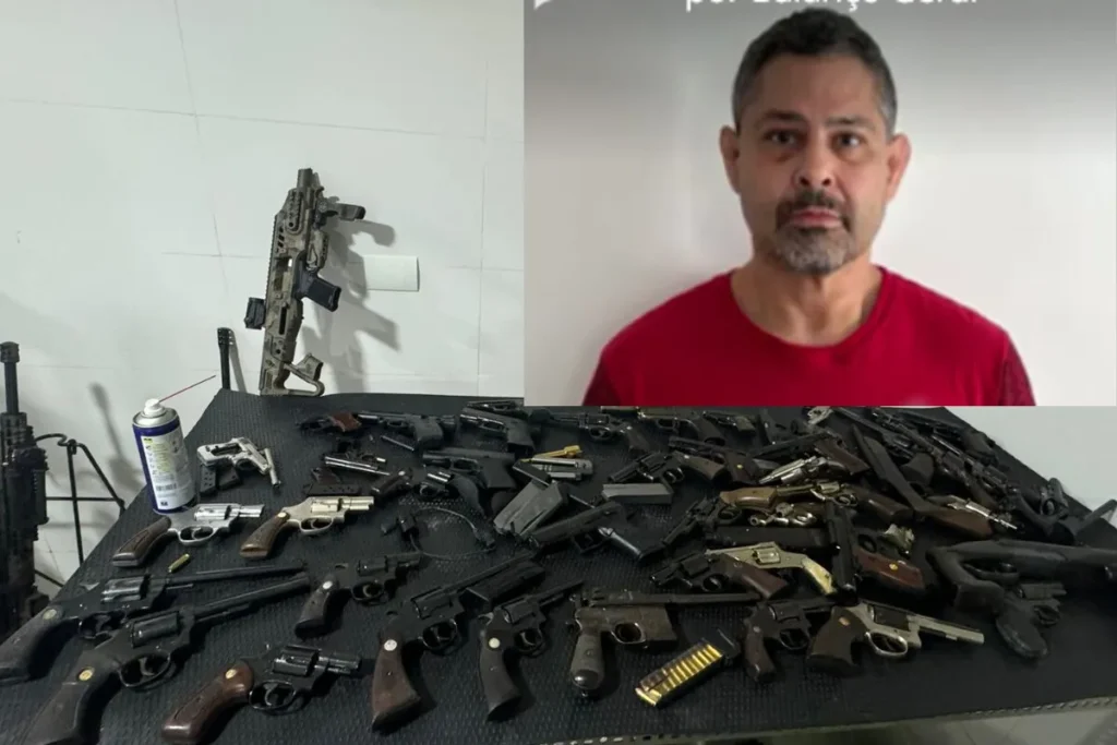 A desculpa de CAC preso com arsenal para abastecer facções