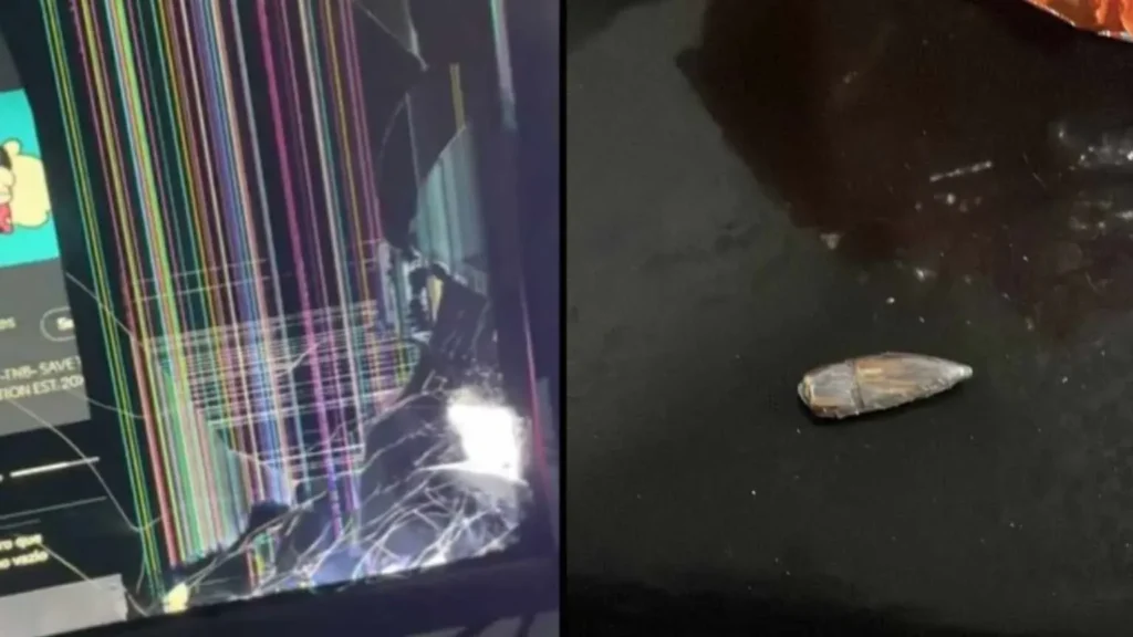 Criador de conteúdo é surpreendido por bala perdida durante transmissão ao vivo no Rio de Janeiro
