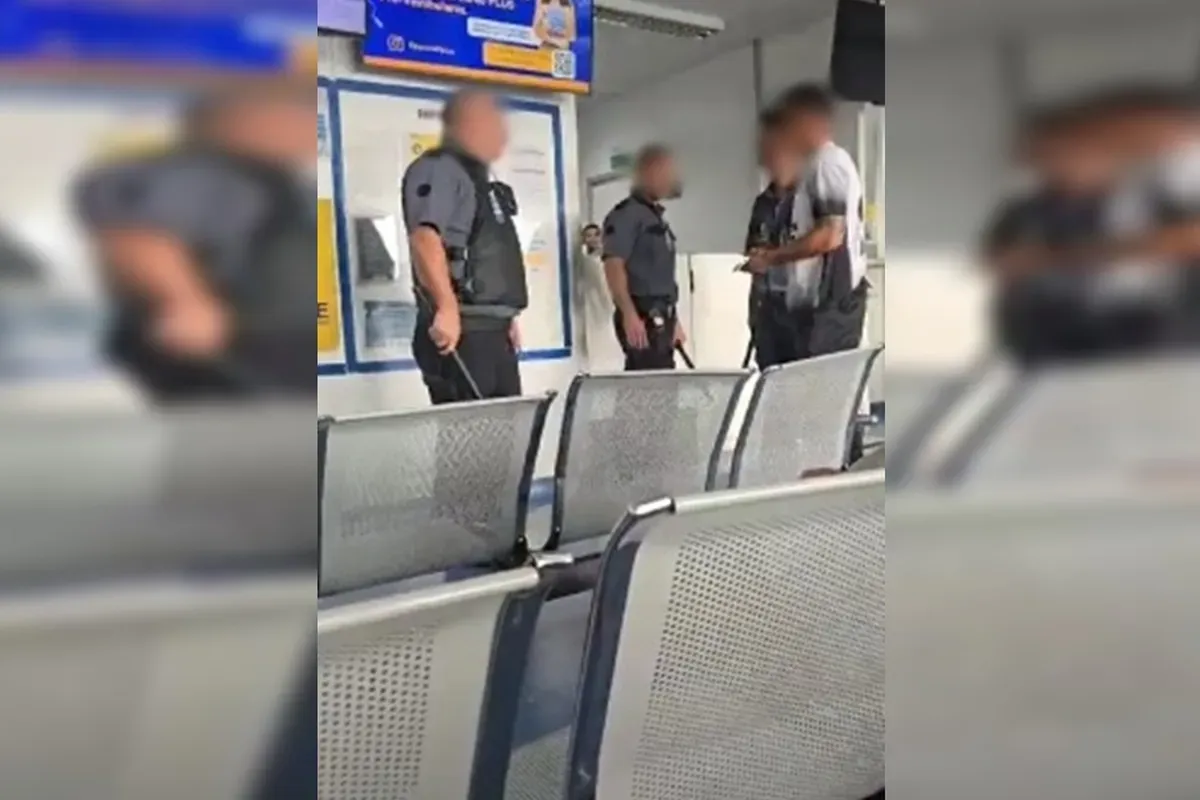 v deo mostra paciente chamando vigilantes para briga antes de tiro c57e0e77 https mundodastribos.com .br