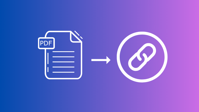 como criar um link para PDF