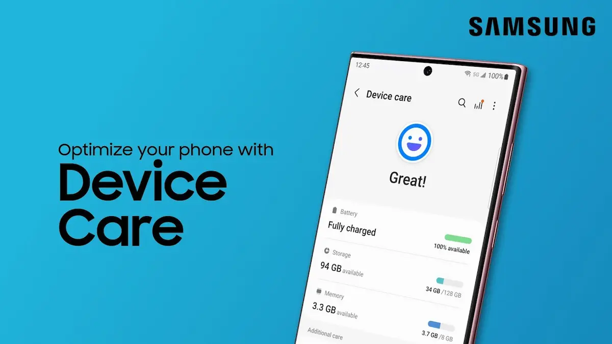 Samsung Device Care